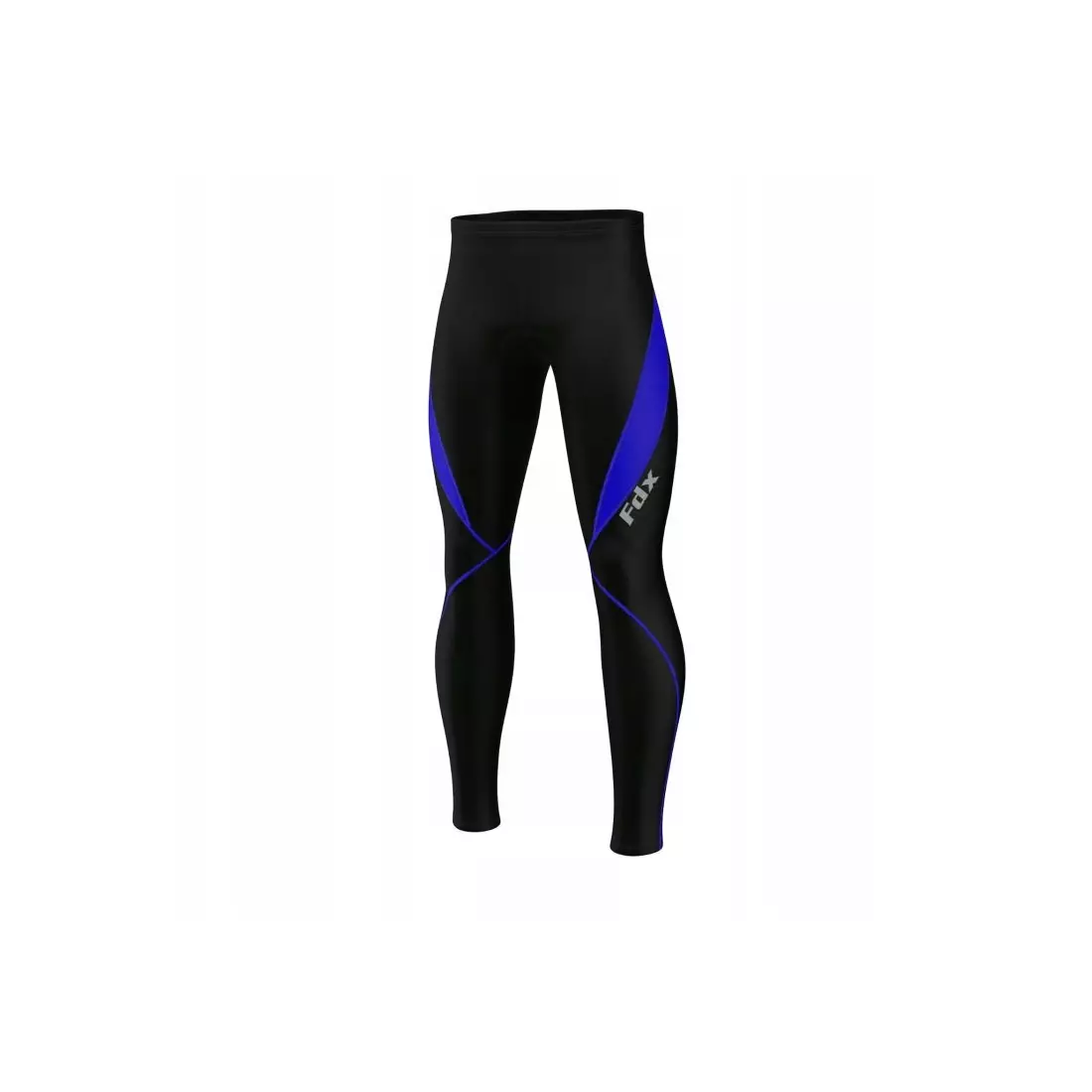 FDX 1820 Men's cycling shorts, black-blue