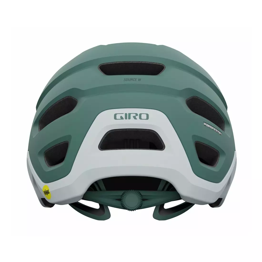 GIRO SOURCE INTEGRATED MIPS Women's Series MTB bike helmet, matte gray green
