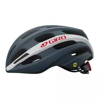 GIRO road bike helmet ISODE INTEGRATED MIPS matte portaro grey white red GR-7129918