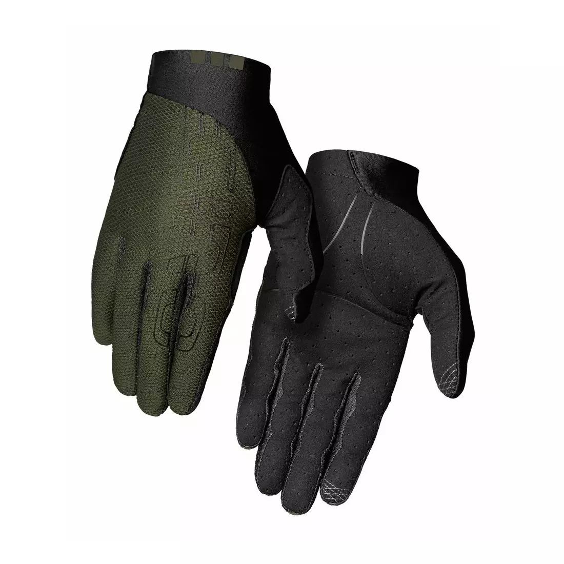 GIRO men's cycling gloves TRIXTER long finger olive GR-7127470