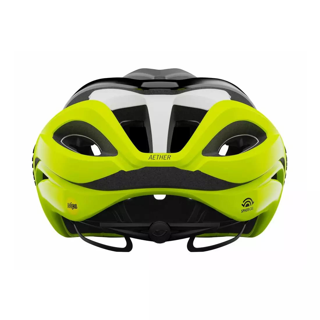 GIRO road bike helmet AETHER SPHERICAL MIPS matte black fade highlight yellow GR-7129098