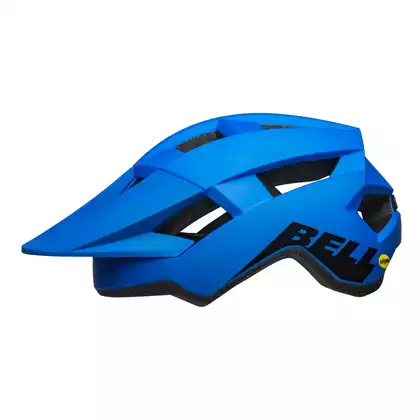 Unisize Gloss Blue Bell Spark MTB Bike Helmet Shadow Matt Black 53-60 CM 