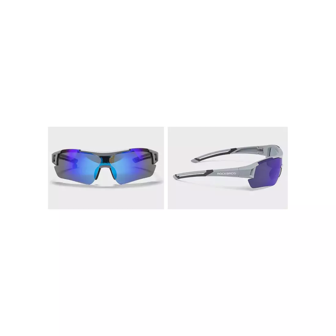 Rockbros 10117 bicycle sports glasses with polarized black-grey 