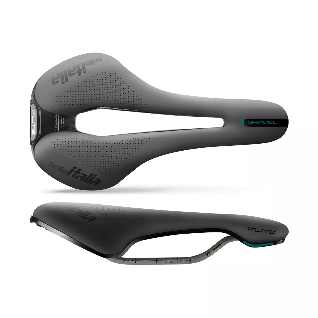 SELLE ITALIA bicycle saddle FLITE BOOST SUPERFLOW GRAVEL S (id match - S3) black SIT-017A620IKC005