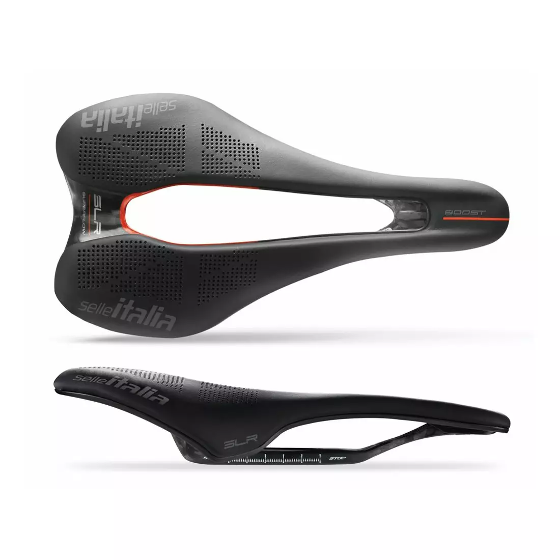 SELLE ITALIA bicycle seat SLR BOOST KIT CARBONIO SUPERFLOW S (id match - S3) black SIT-041A620ICA011