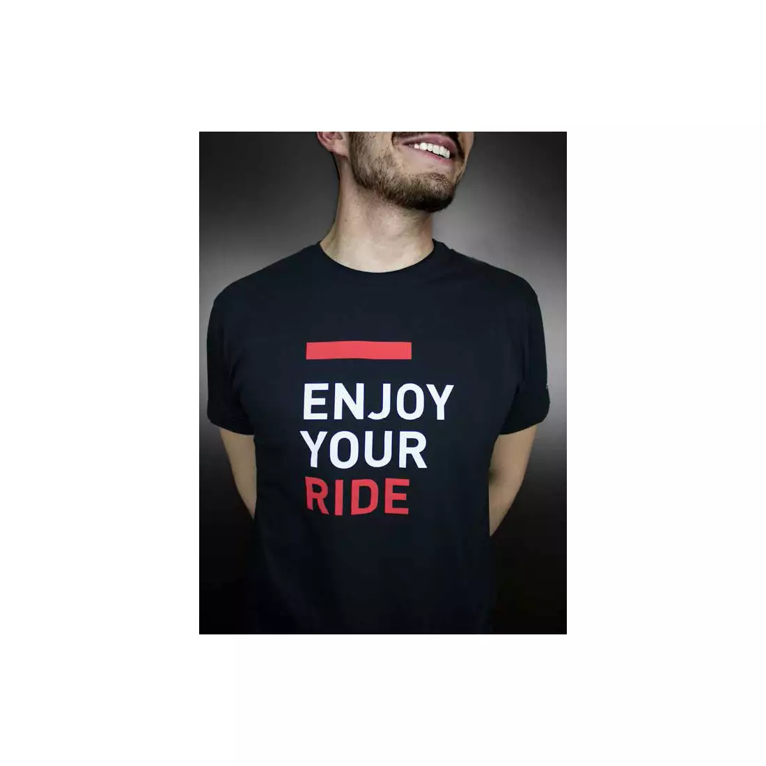 SELLE ITALIA men's short-sleeved shirt ENJOY YOUR RIDE black SIT-98541S0000010