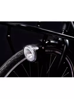SPANNINGA front bike lamp SWINGO XB 50 black SNG-H123008