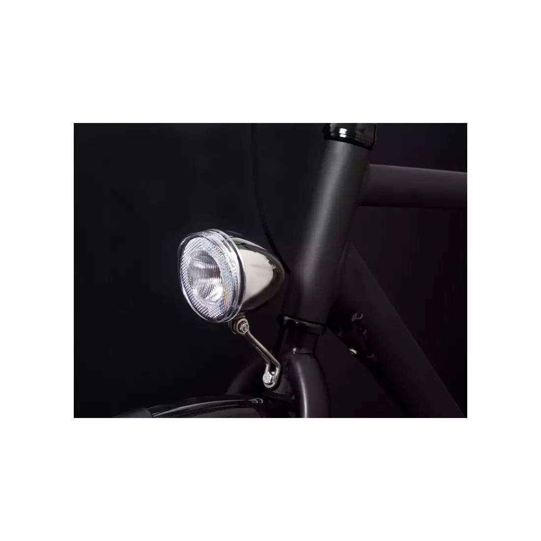 SPANNINGA front bike lamp SWINGO XB 50 chrome SNG-H123108