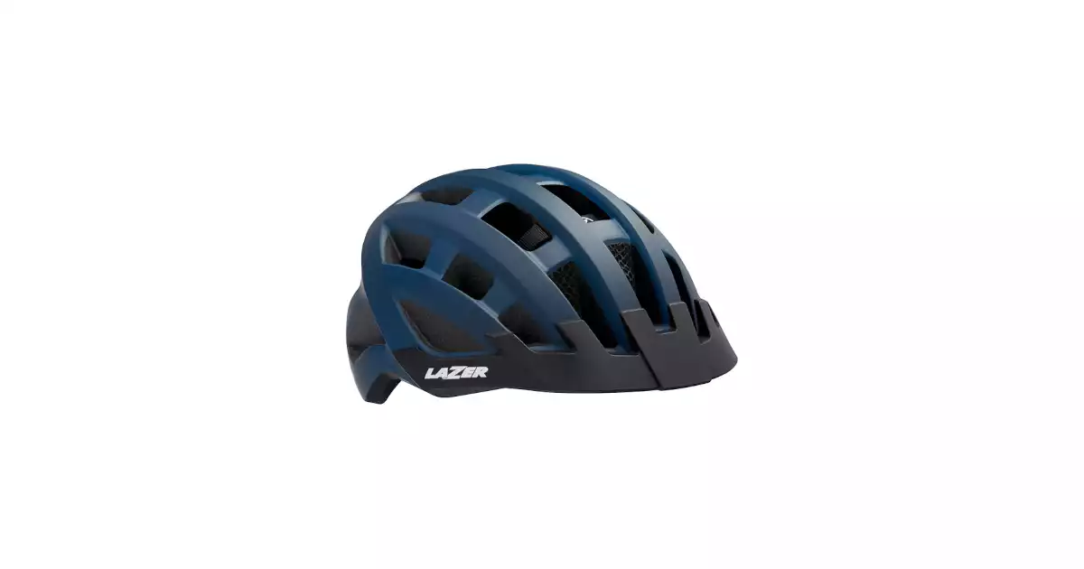 Uni-Adult Blue Lazer Compact Helmet 
