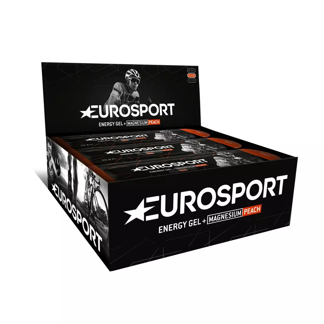 EUROSPORT energy gel NUTRITION peach +magnesium 40g 20 pieces E0008