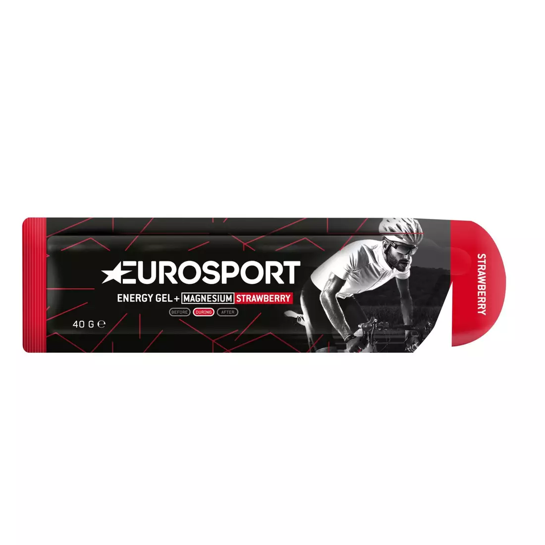 EUROSPORT energy gel NUTRITION strawberry +magnesium 40g E0026