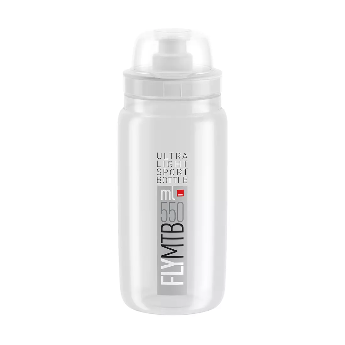 Elite Bottle FLY MTB Clear Grey 550ml 