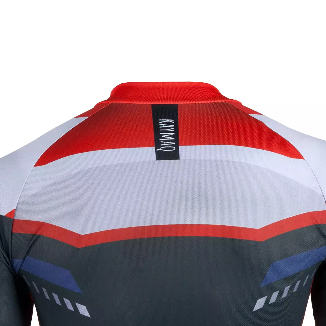 KAYMAQ DESIGN M61 men's cycling jersey red