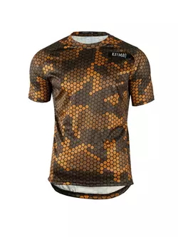 KAYMAQ DESIGN M62 Men's Loose MTB Cycling Shirt brown