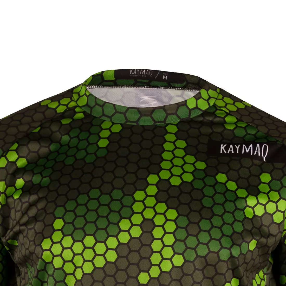 KAYMAQ DESIGN M62 Men's Loose MTB Cycling Shirt green