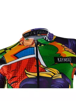 KAYMAQ DESIGN W26 Women's cycling short sleeve jersey