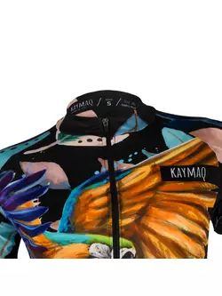 KAYMAQ DESIGN W28 Women's cycling short sleeve jersey
