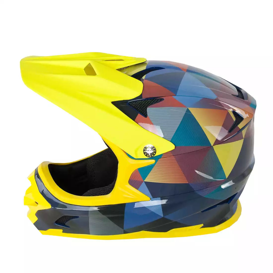 LAZER fullface bicycle helmet PHOENIX+ gloss colour triangles BLC2197887096