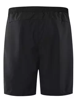 WOSAWE BL113-B men's cycling shorts with gel insert, black