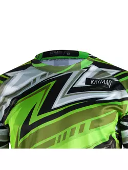 KAYMAQ DESIGN M50 Bicycle T-shirt loose MTB, fluor