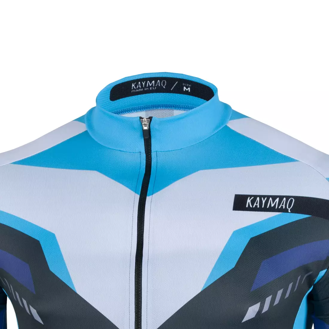 KAYMAQ DESIGN M61 men's cycling jersey, blue