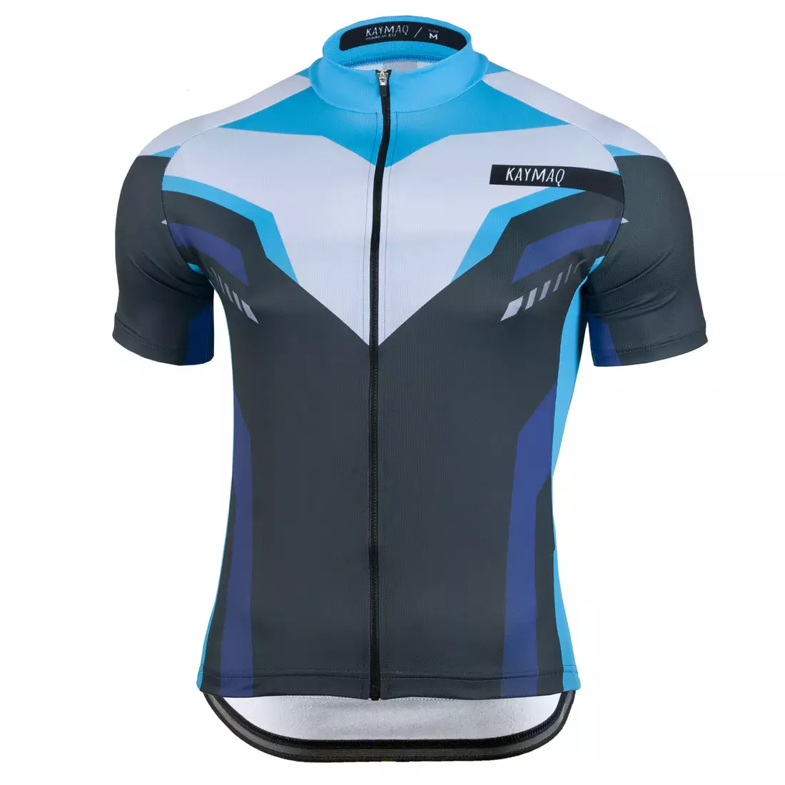 KAYMAQ DESIGN M61 men's cycling jersey, blue