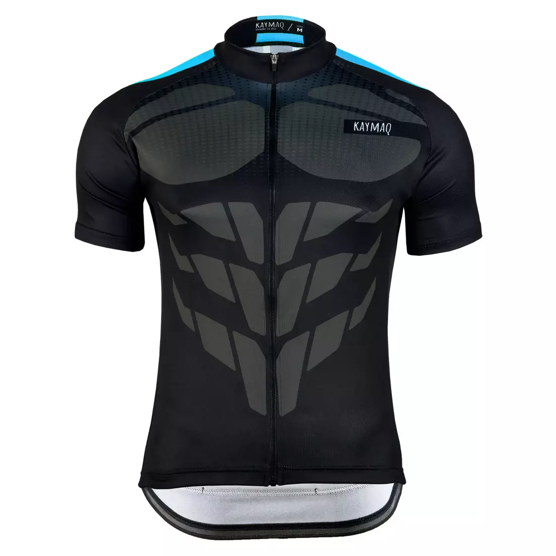 KAYMAQ DESIGN M63 men's cycling jersey, blue