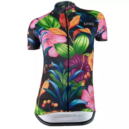KAYMAQ DESIGN W14 Women's cycling short sleeve jersey