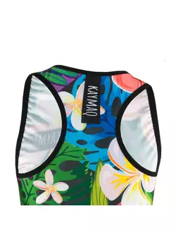 KAYMAQ DESIGN W15 women's sleeveless cycling t-shirt