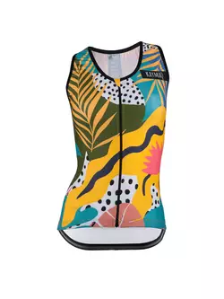 KAYMAQ DESIGN W17 women's sleeveless cycling t-shirt