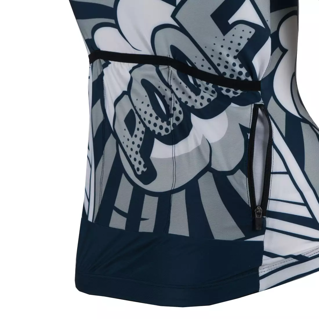 KAYMAQ DESIGN W24 women's sleeveless cycling t-shirt