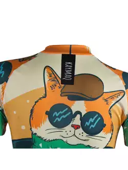 KAYMAQ DESIGN W34 Women's cycling short sleeve jersey