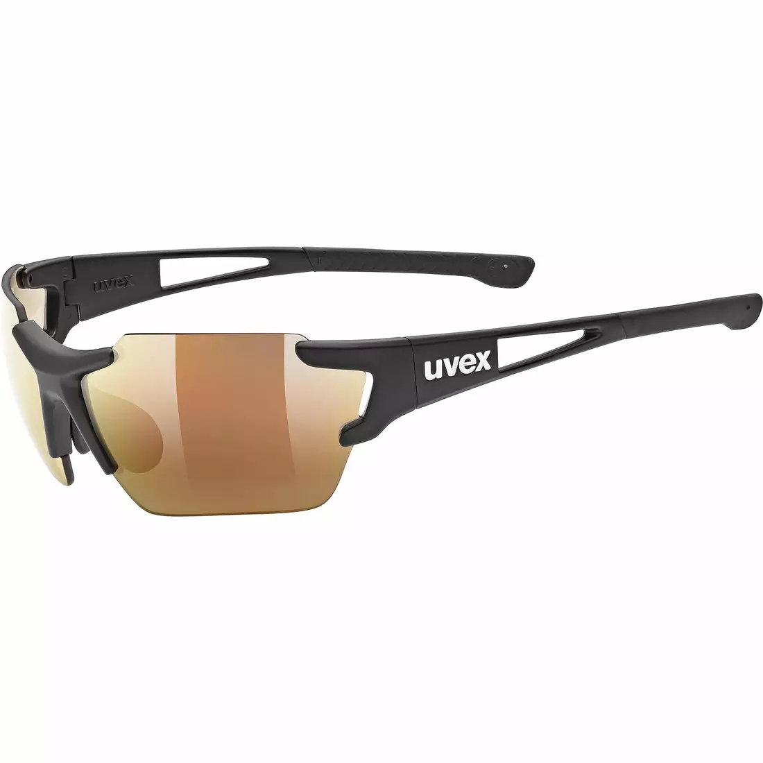 UVEX photochromic glasses Sportstyle 803 r cv vm small black mat