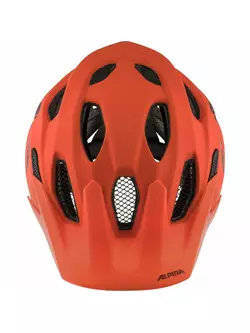 ALPINA junior bicycle helmet CARAPAX JR pumpkin-orange mat