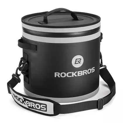 Rockbros Cooler izolowana torba termiczna 22L, czarna BX002