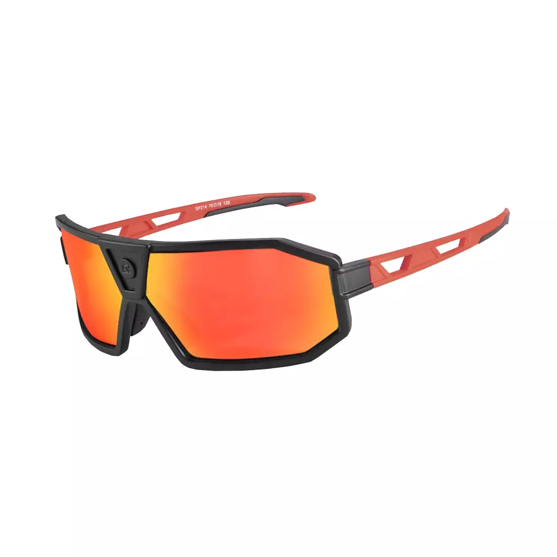 Rockbros SP214BK bicycle / sports glasses with polarized lens black-red