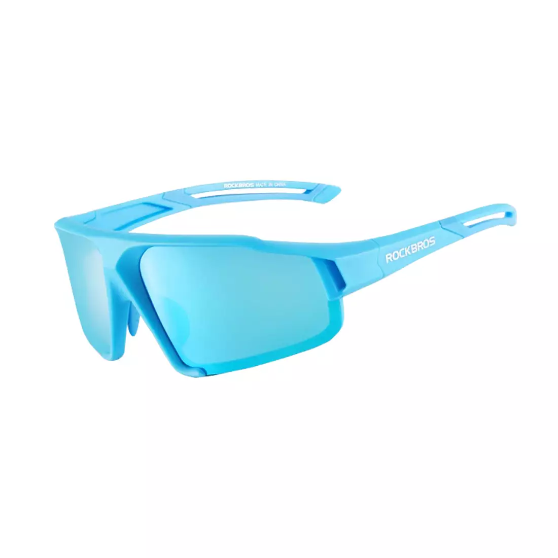 Rockbros SP216BB bicycle / sports glasses with polarized lens blue