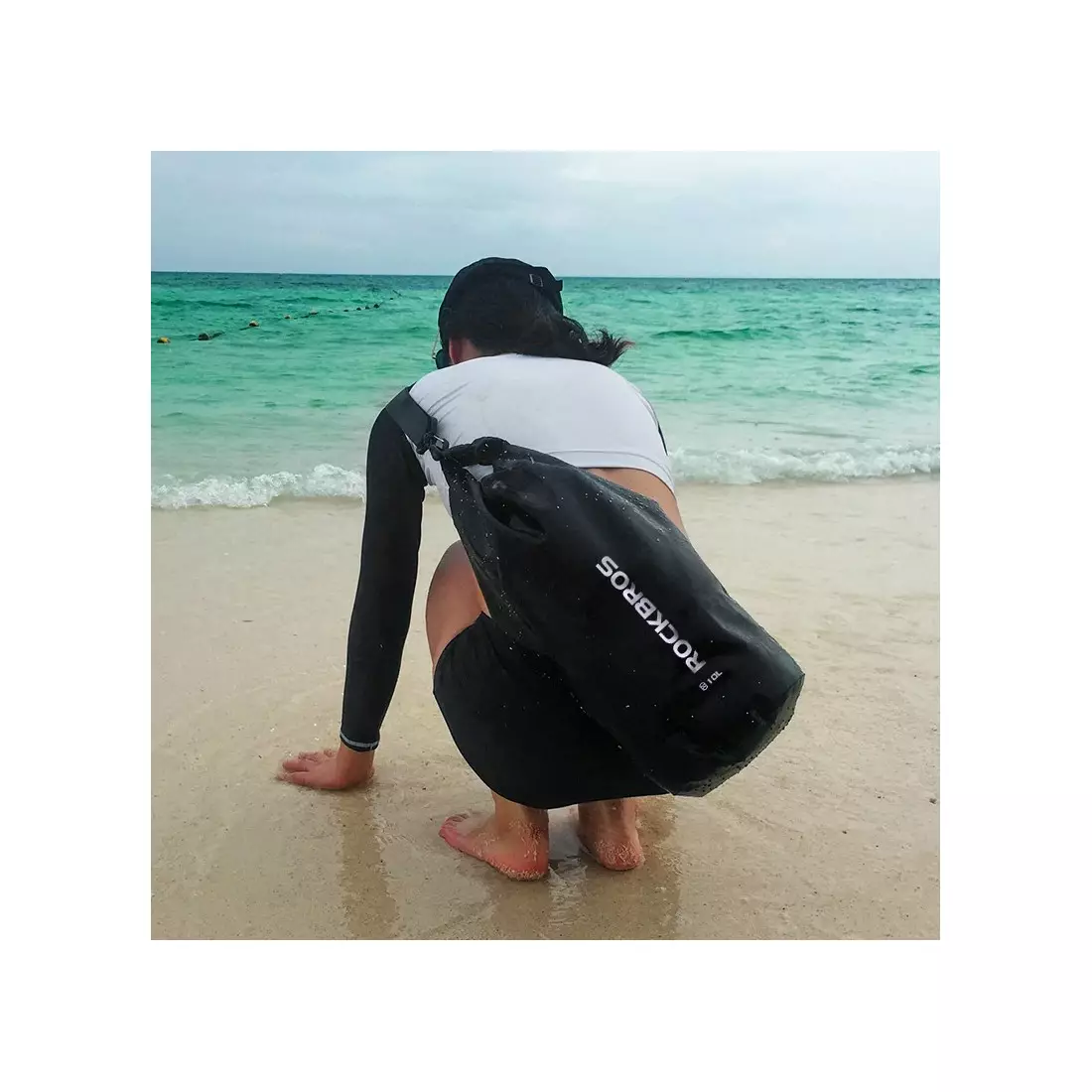 Rockbros Waterproof Backpack/sack 40L, schwarz ST-007BK