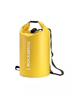 Rockbros Waterproof Backpack/sack 40L, yellow ST-007Y