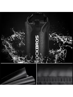 Rockbros Waterproof Backpack/sack 5L, black ST-003BK