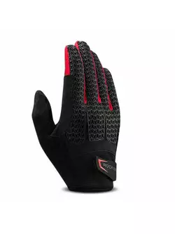 Rockbros bicycle gloves, gel, black-red S169-1BR