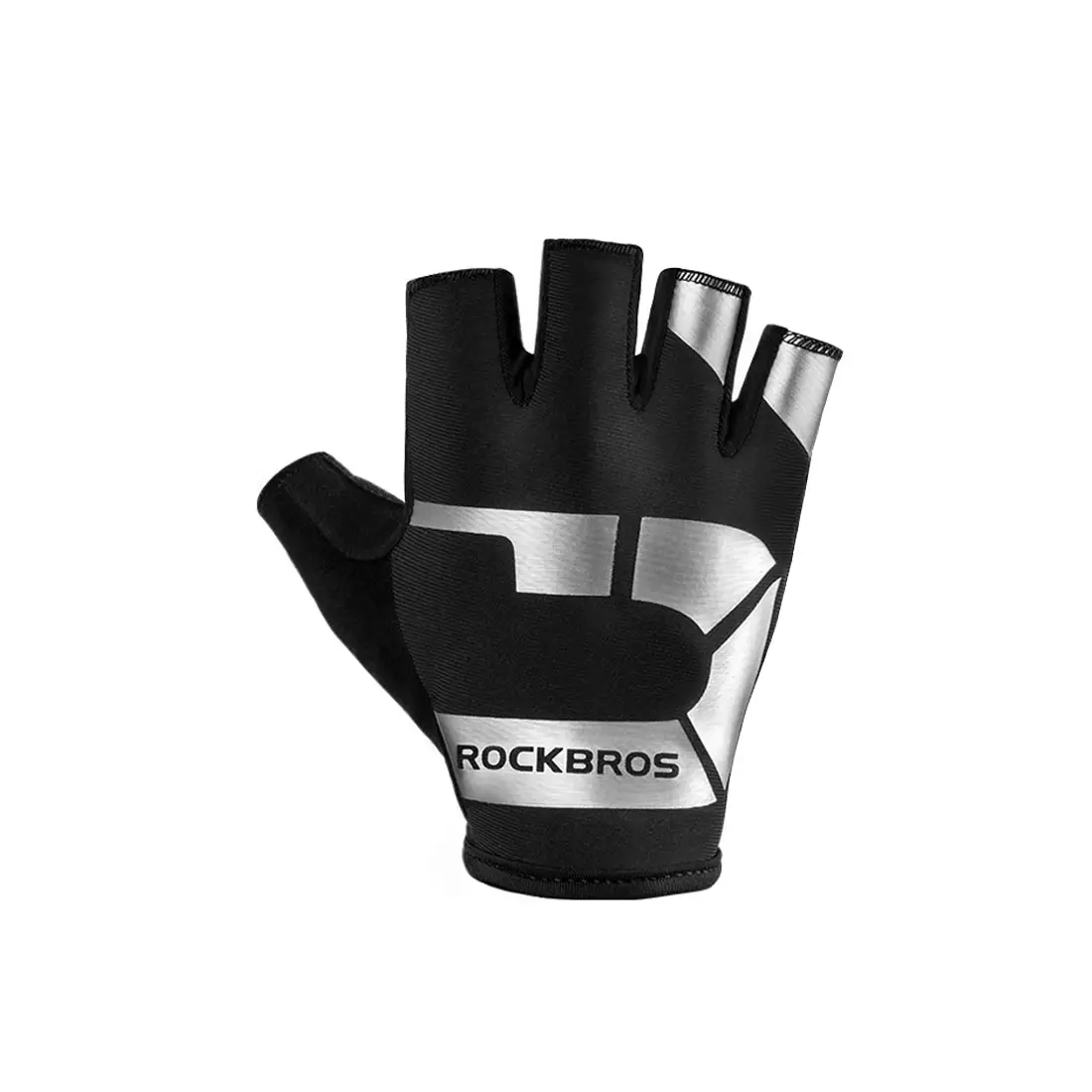 Rockbros cycling gloves short finger, black S220