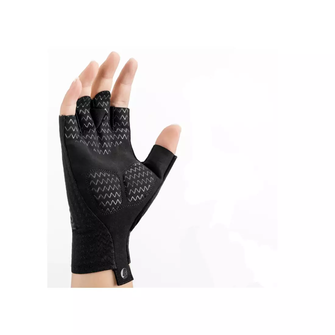 Rockbros cycling gloves short finger, black S221-BK