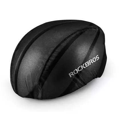 Rockbros waterproof helmet cover, black YPP017BK