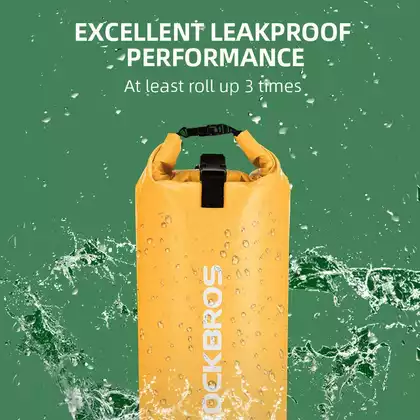 Rockbros Waterproof Backpack/sack 20L, yellow ST-005Y