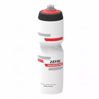 ZEFAL bicycle water bottle MAGNUM PRO-WHITE 1L red/black
