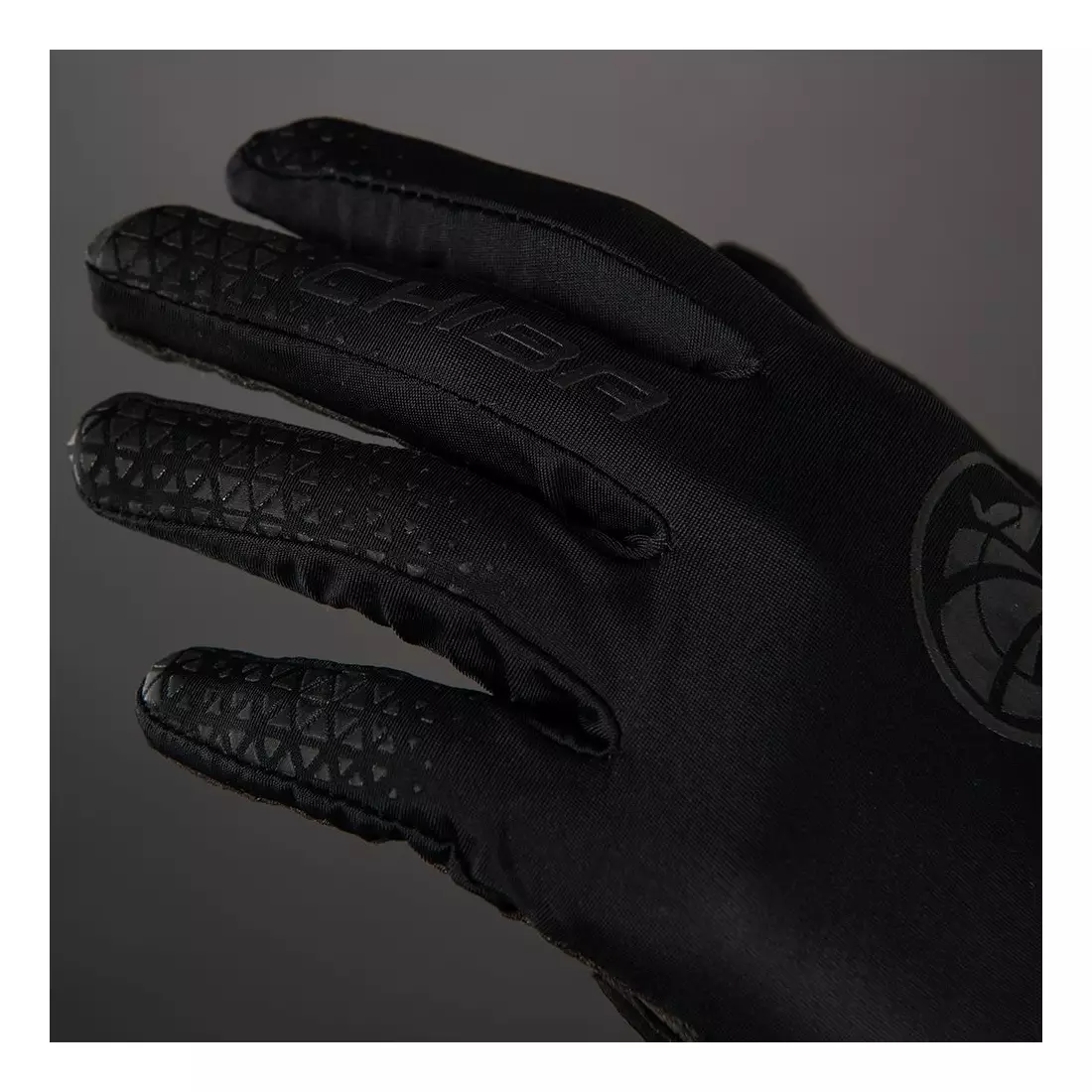 CHIBA BIOXCELL TOURING long bike gloves, black 3060720