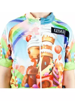KAYMAQ DESIGN J-G4 kids cycling jersey