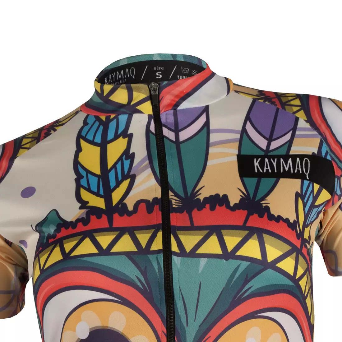 KAYMAQ DESIGN W39 Women's cycling short sleeve jersey