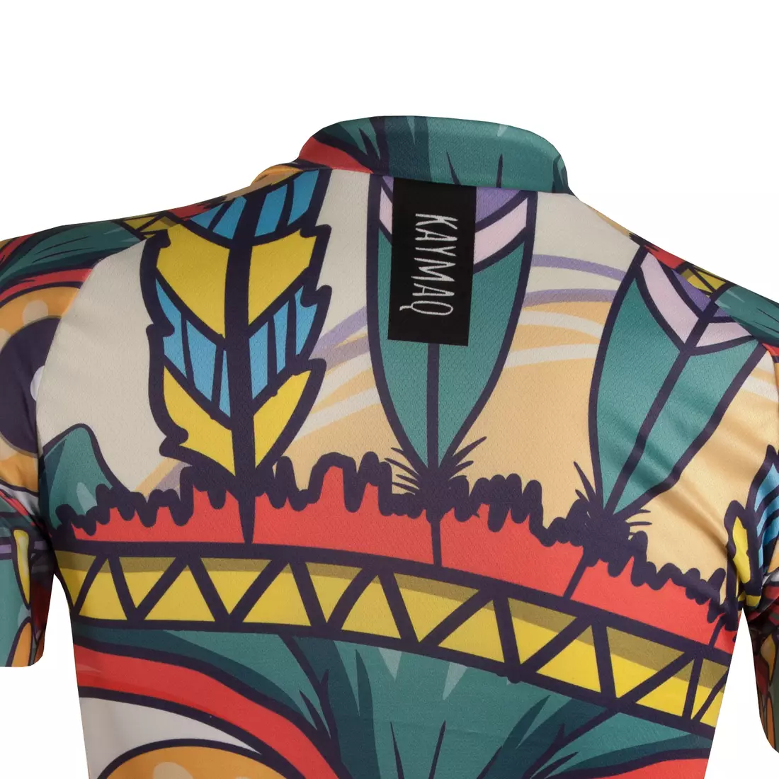 KAYMAQ DESIGN W39 Women's cycling short sleeve jersey
